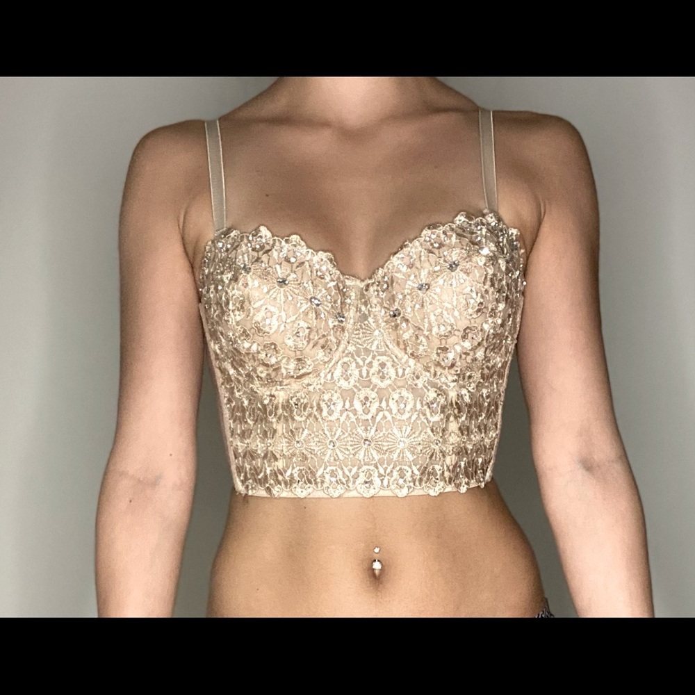 Rose gold Corset